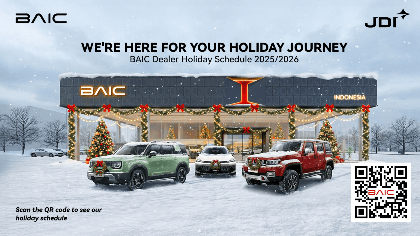 Jadwal Operasional Dealer BAIC Selama Libur NATARU 2025/2027